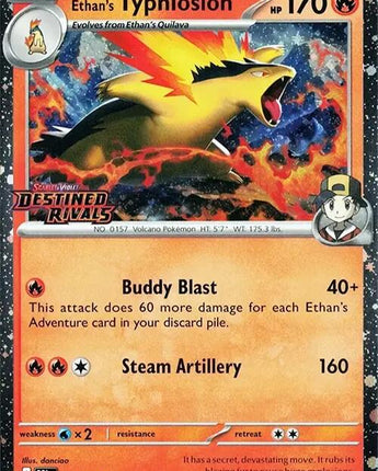 Ethan's Typhlosion (Prerelease)