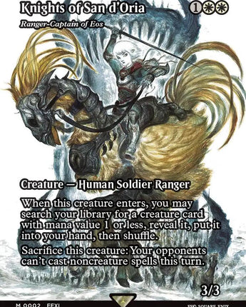 Knights of San d'Oria - Ranger-Captain of Eos (Showcase)
