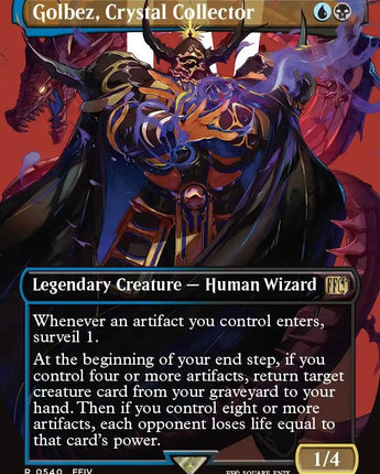Golbez, Crystal Collector (Borderless) (Surge Foil)