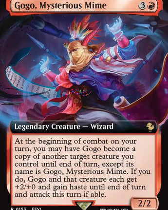 Gogo, Mysterious Mime (Extended Art)