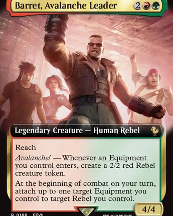 Barret, Avalanche Leader (Extended Art)