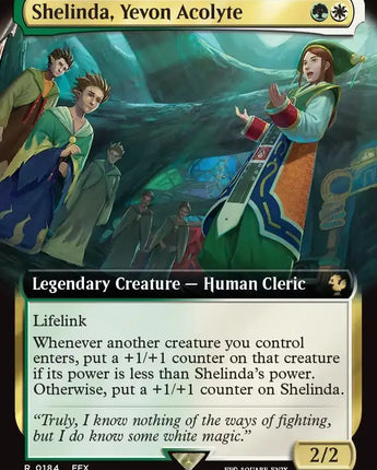 Shelinda, Yevon Acolyte (Extended Art)
