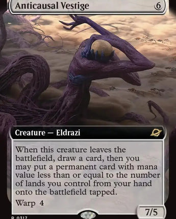 Anticausal Vestige (Extended Art)