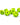 Chessex Mega-Hedrals 7-Die Set - Bright Green/Black