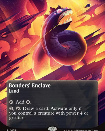 Bonders' Enclave (0139) (Borderless) (Galaxy Foil)