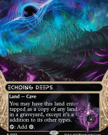 Echoing Deeps (0103) (Borderless) (Galaxy Foil)