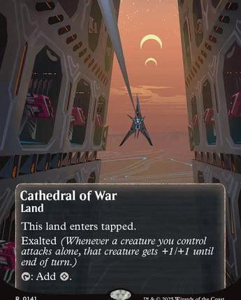 Cathedral of War (0141) (Borderless) (Galaxy Foil)