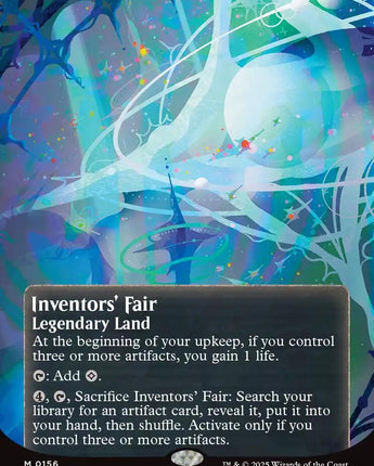 Inventors' Fair (0156) (Borderless) (Galaxy Foil)