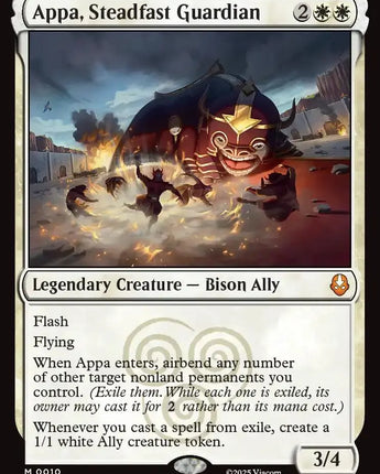Appa, Steadfast Guardian