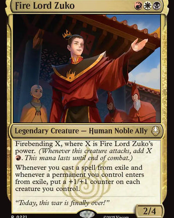 Fire Lord Zuko