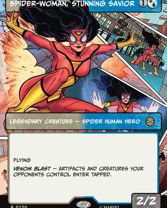 Spider-Woman, Stunning Savior (Borderless)