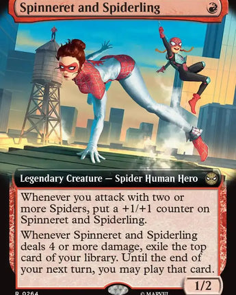 Spinneret and Spiderling (Extended Art)