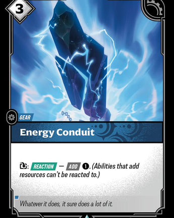 Energy Conduit