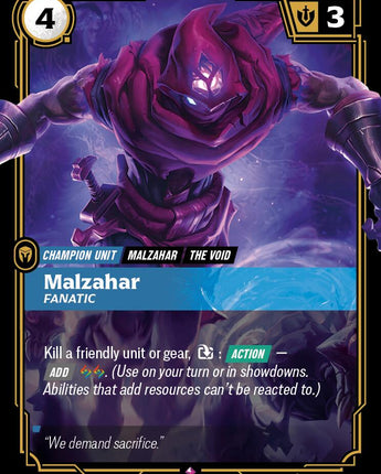 Malzahar - Fanatic