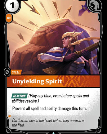 Unyielding Spirit