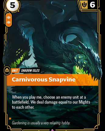Carnivorous Snapvine