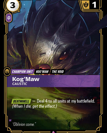 Kog'Maw - Caustic