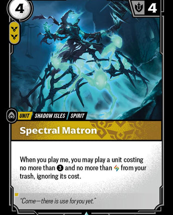 Spectral Matron