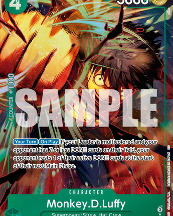 Monkey.D.Luffy - PRB02-005 (Alternate Art)