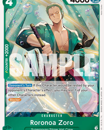 Roronoa Zoro - PRB02-006