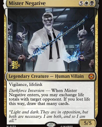 Mister Negative