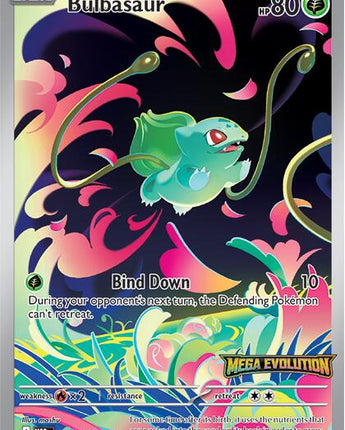 Bulbasaur - 133/132 (Mega Evolution Stamped)