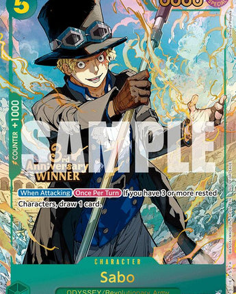 Sabo - OP09-027 (3rd Anniversary Winner)
