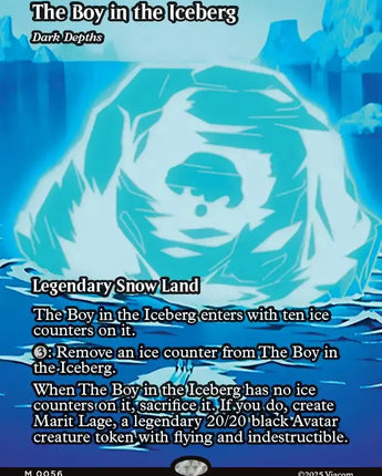 The Boy in the Iceberg - Dark Depths (Borderless)