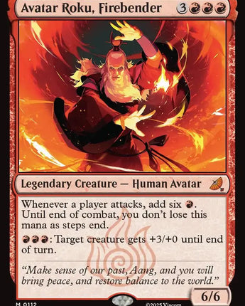 Avatar Roku, Firebender