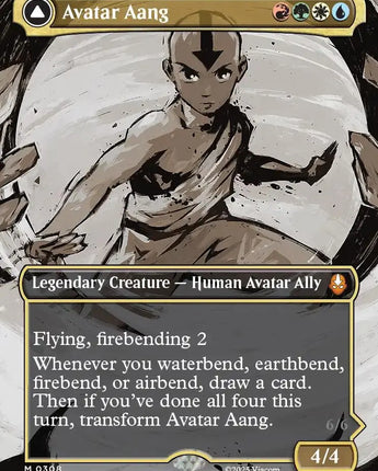Avatar Aang (Borderless)