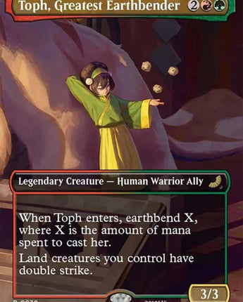 Toph, Greatest Earthbender (Borderless)