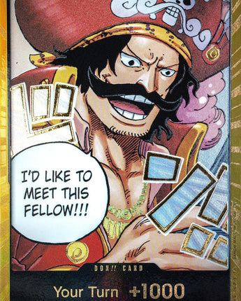 DON!! Card (Gol.D.Roger) (Gold)