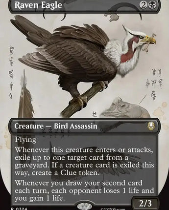 Raven Eagle (Borderless)