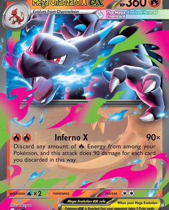Mega Charizard X ex - 013/094