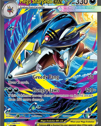 Mega Sharpedo ex - 127/094