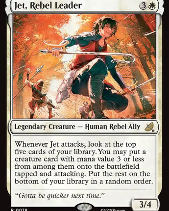 Jet, Rebel Leader