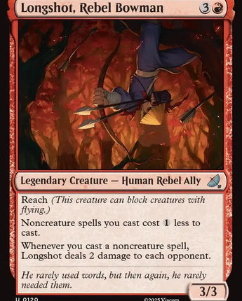 Longshot, Rebel Bowman