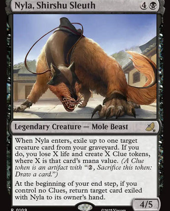 Nyla, Shirshu Sleuth