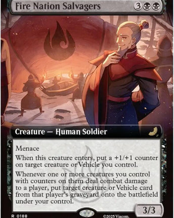 Fire Nation Salvagers (Extended Art)