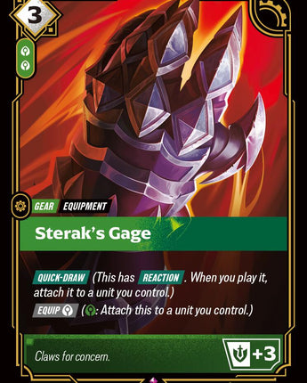 Sterak's Gage