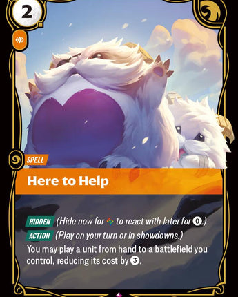 Here to Help