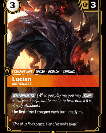 Lucian - Merciless (Alternate Art)
