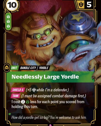 Needlessly Large Yordle