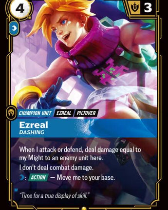 Ezreal - Dashing (Alternate Art)