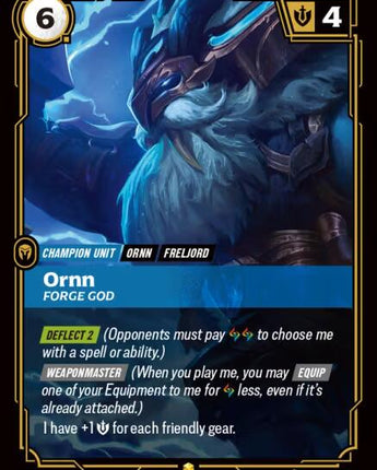 Ornn - Forge God (Alternate Art)