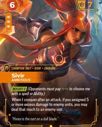 Sivir - Ambitious (Alternate Art)