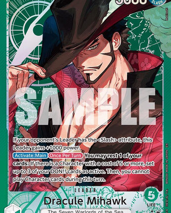 Dracule Mihawk - OP14-020 (Alternate Art)
