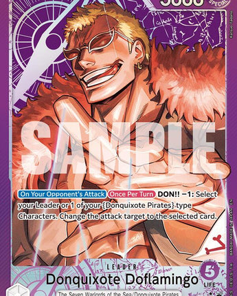 Donquixote Doflamingo - OP14-060 (Alternate Art)