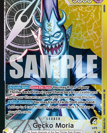 Gecko Moria - OP14-080 (Alternate Art)
