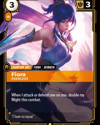 Fiora - Peerless (Alternate Art)
